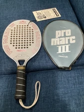 Vintage Paddle Ball Racquet 17" Pro Marc 3 Apta Aprove Racket 