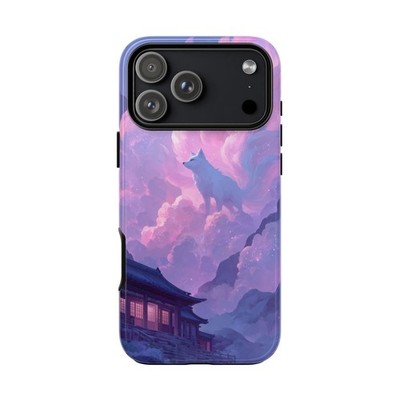 Celestial Fox Pink Lavender Phone Cover Case for iPhone | Galaxy | Pixel