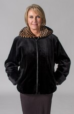 Reversible Sheared Mink Fur Parka; Size 10- Clearance