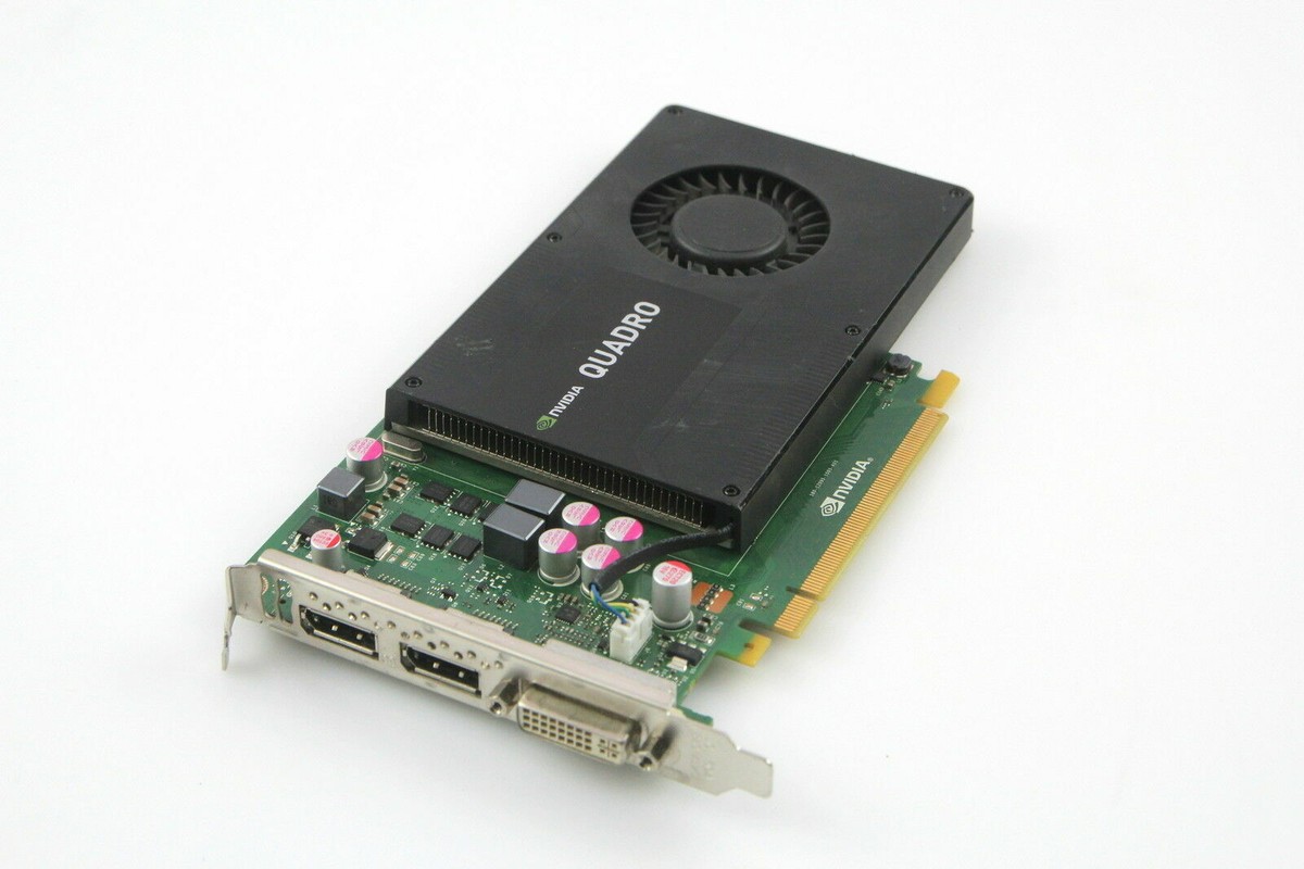 713380-001 For HP Nvidia Quadro K2000 2GB 2X DisplayPort + DVI PCI