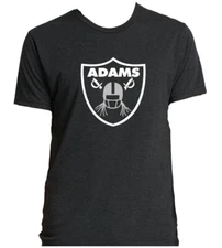 TRIBLEND Davante Adams Las Vegas Raiders Logo T-Shirt