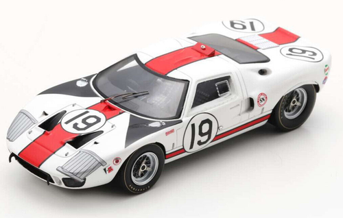 Spark Ford GT40 - 1966 12hr Sebring 1:43 Scale Diecast Car US251 - 第 1/4 張圖片