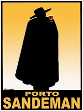 8670.Decoration Poster.Home Room wall art design.Porto Sandeman.Zorro wine decor