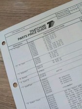 FORD GRANADA MK2 PART NUMBER PARTS PRICE GUIDE 78-84 THATCHAM