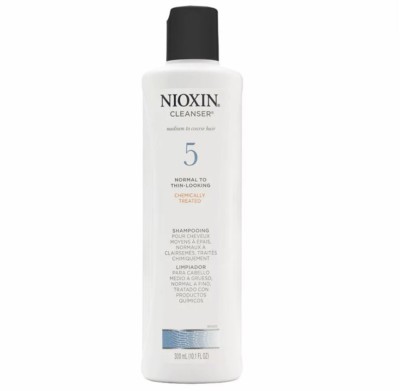 Nioxin System 5 Cleanser Shamp Chemically Treated Medium To Coarse