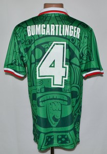 mexico 1998 football shirt