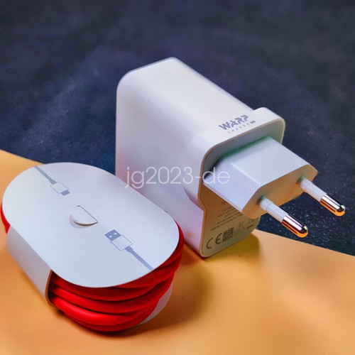 Oneplus 30W Warp Schnellladegerät Netzteil USB-C Ladekabel Oneplus 6T 7 8 Pro - Bild 14 von 15