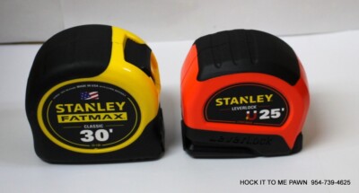 Stanley  FATMAX  33-730 30 ft  Stanley Leverlock STHT30818 25'  NEW
