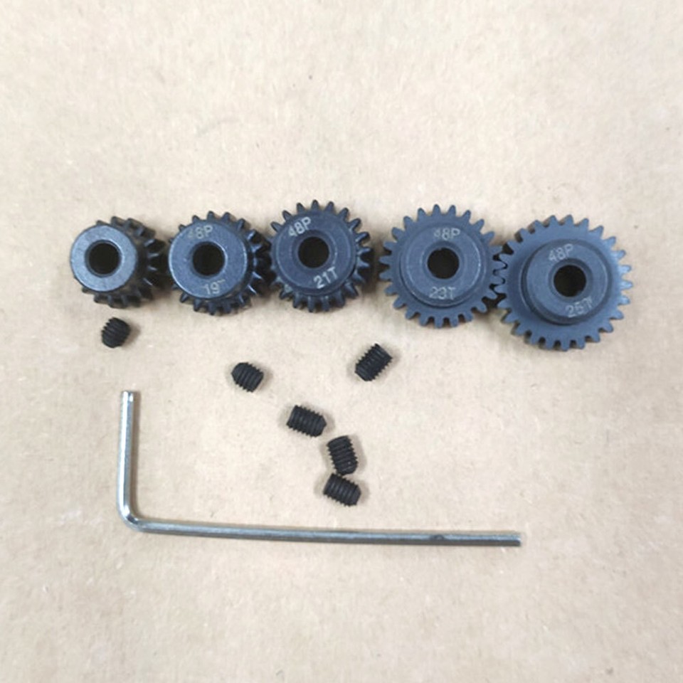 Trak Racer Set Ingranaggi Pignone 48P Per Traxxas Rustler/Slash - Foto 8