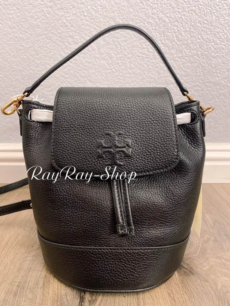 473 TORY BURCH Thea Mini Backpack BLACK