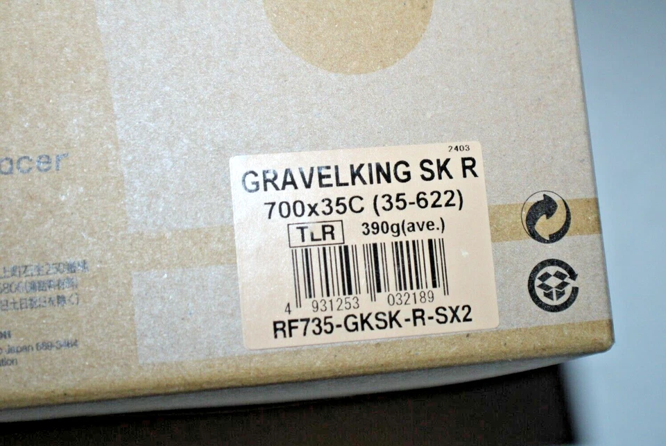 2024 Panaracer GravelKing SK R Tire 700x35c Tan Semi-Knobby TLR Free Shipping :) - Image 4 of 4