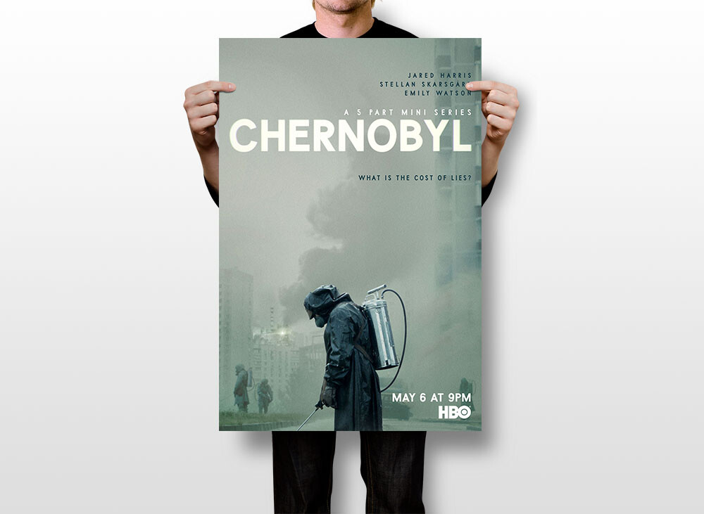 Poster Chernobyl Mini Series Amazon Prime Chernobyl 2019 Usa Tv