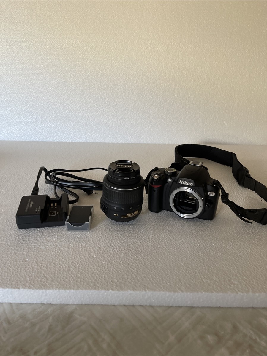 Nikon d60 AF-S DX Nikon 18-55mm f/3.5-56G VR camera - | eBay