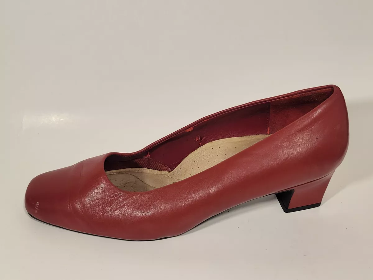 Hush puppies red clearance shoes