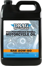 Drag Specialties High Performance V-Twin Engine Oil 20W-50 - 1 Gallon