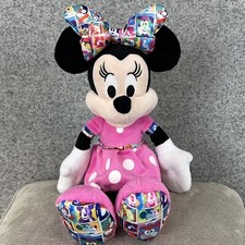 Disney Minnie Mouse Doll 16  Plush Stuffed Animal Colorful Made For Macy  s 2021