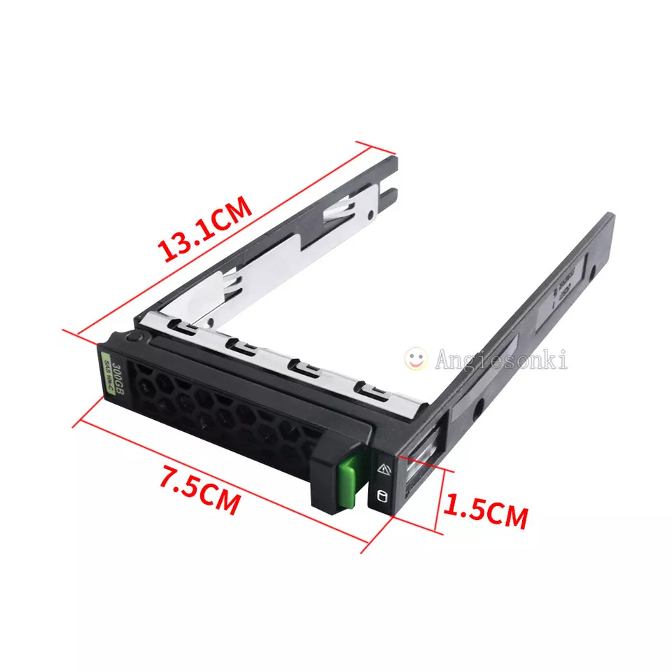 2.5 HDD Caddy for FUJITSU Rahmen A3C40166880 A3C40179841 A3C40159740 A3C40159739 - Image 4 of 4