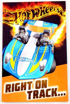 Hot Wheels Greeting Birthday Card 🎉 