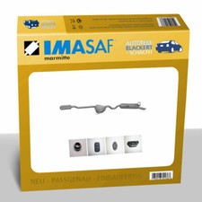IMASAF Auspuff Anlage ab Kat ESD für Lancia DELTA II (836) 2.0 16V 102KW 3/95-