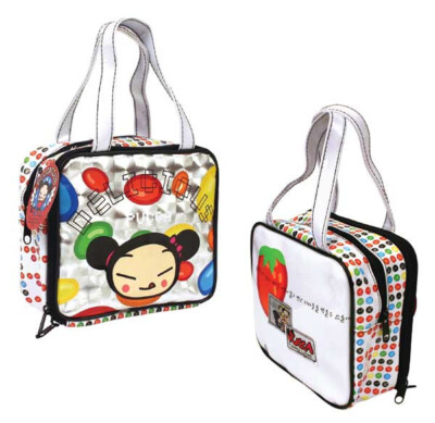 Pucca Delicious Strawberry Funny Love Tasche Bag 20x17cm