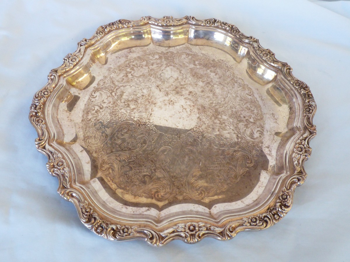 VTG 1960's Contess International 6271 Silver Plated 14.5