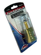 Boater Sports 3 Position Push-Pull Switch 15A 12V - Fits Panels up to 1" Thick