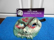 New Adult Mask Zombie Halloween Blood