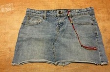 Lucky Brand Little Girls Sofia Mini Skirt, Light Wash, 12