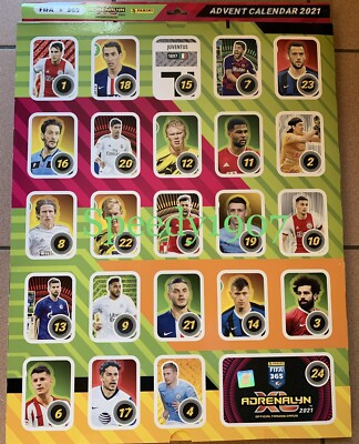 Fifa 2020 2021 Limited Adventskalender 365 Panini Adrenalyn 8 Limited EDITION