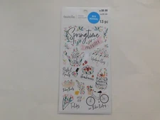 Recollections Springtime favorites stickers 13pc