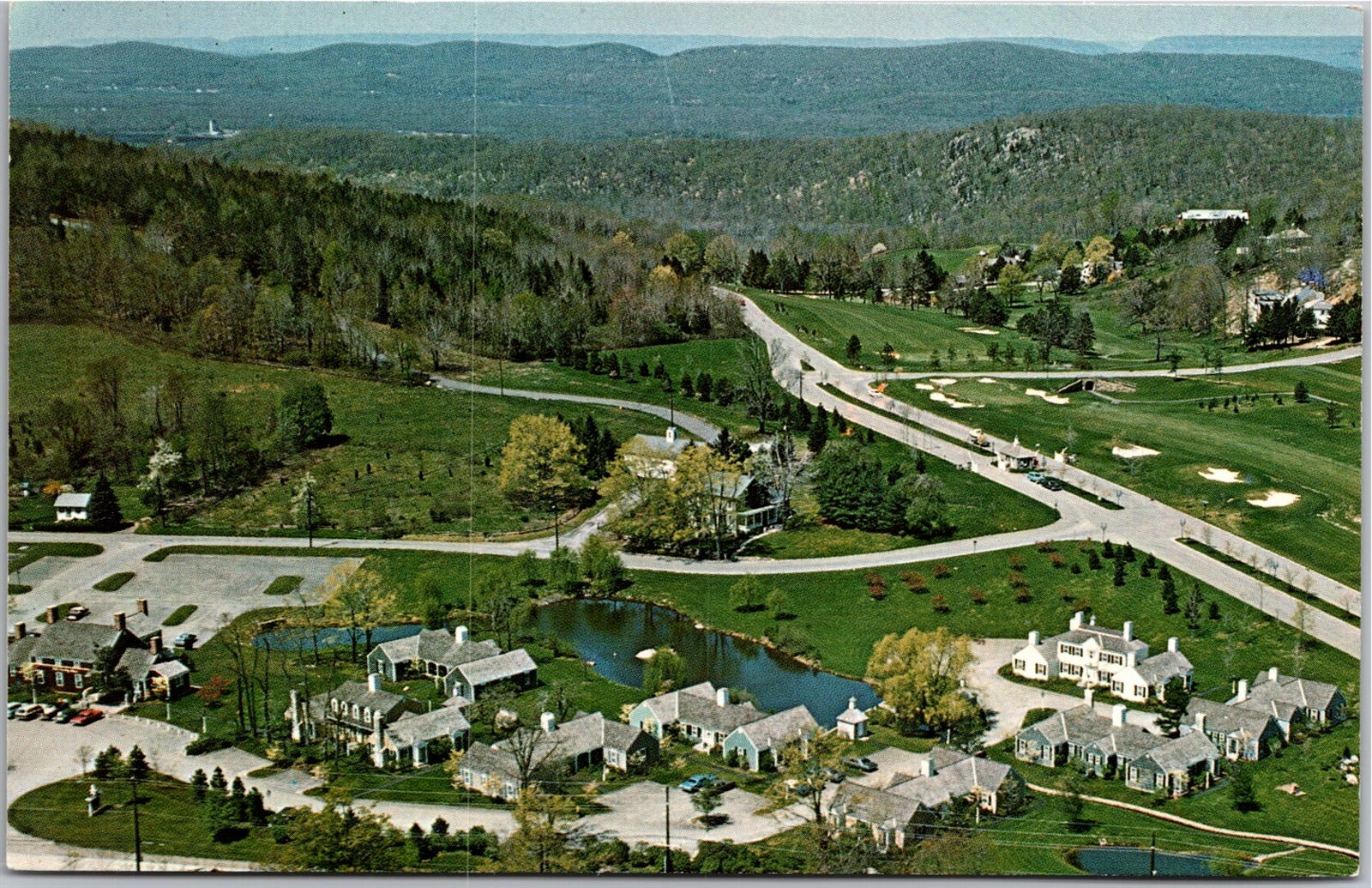 Postcard PANTHER VALLEY MOTOR INN Allamuchy, New Jersey Route 517 eBay