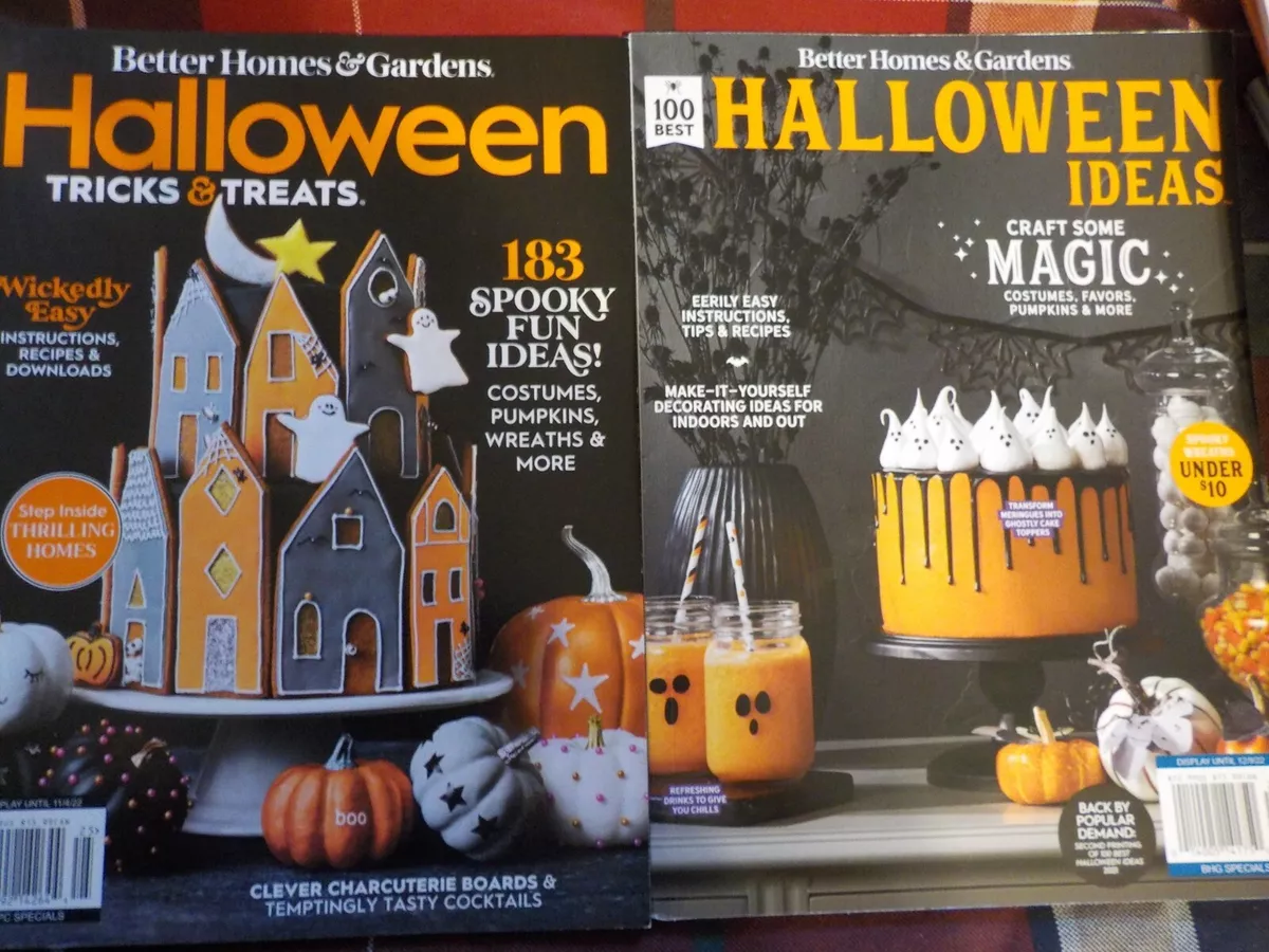 Better Homes & Gardens Halloween Tricks & Treats: The Editors of