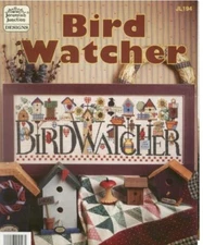 oop cross stitch Jeremiah Junction Chart Bird Watcher JL194