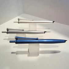 SET OF 3 TERZETTI METAL PDA TIP STYLUS  BALLPOINT PEN- FOR FEDEX,UPS DRIVERS