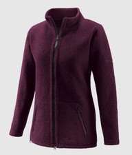 Mufflon Winter-Wolljacke Mel für Damen   berry   Größe XL