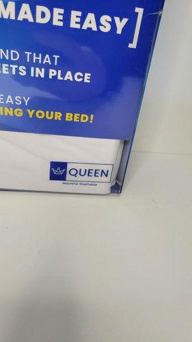 Better Bedder Bett Stirnband, Stoffhülle aus Baumwolle, Polyester und Spandex Queen - Bild 4 von 6