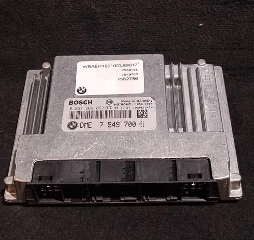 BMW E63 650i N62B48 ECU Control Unit DME COMPLETE SET+ CAS + Key - 7549700 - Picture 5 of 24