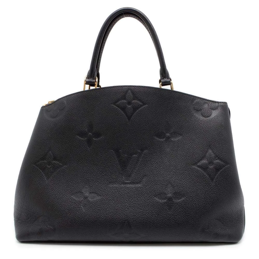 LOUIS VUITTON Grand Palais Size MM Monogram Empreinte Leather Noir 