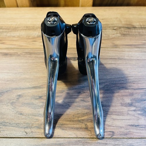 Shimano Dura-Ace ST-7800 2x10 Integrated Brake Shifter Levers MISSING FACEPLATES - Picture 2 of 12