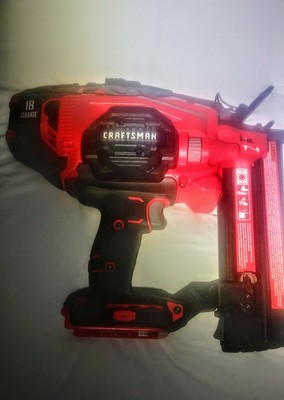 Craftsman Cordless 18 Gauge Brad Nail Gun w/20V Li-ion NEW OUT OF BOX