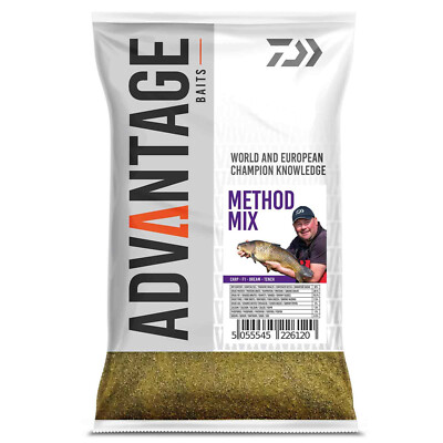 (8,99 /1kg) Daiwa Advantage Baits Method Mix Grundfutter 1kg