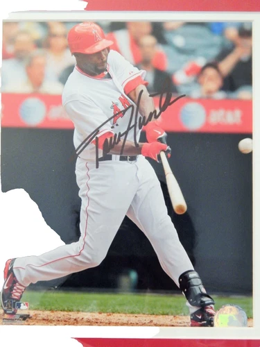 Torii Hunter MLB Original Autographed Photos