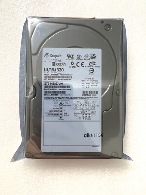 Seagate (ST3146807LW) 147GB 10000 RPM 3.5'' 68-Pin Ultra320 SCSI Hard Drive