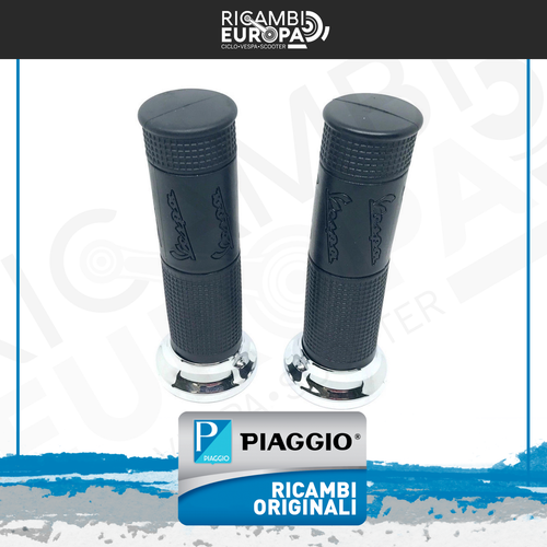 Manopole Borchie Cromate Per Vespa PX 125/150/200 | Gomma Resistente, Design Accattivante - Foto 13