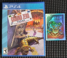 Ground Zero Texas Nuclear Edition Precintado Sony PS4 Limited Run + Trading Card