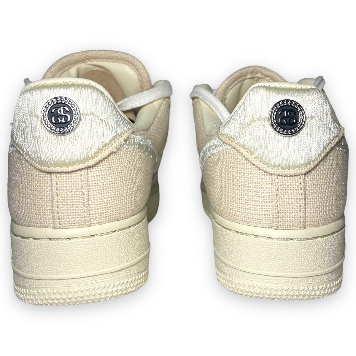 Stussy × Nike AirForce1 Low Fossil Stone Size 7 - Nike Stussy x Air Force 1 Low Fossil for sale