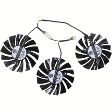 3pcs PLD09210S12HH 85mm VGA Fan 4Pin For MSI GTX1080Ti 11G DUKE Graphics Fan