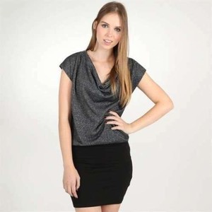 Abito vestito PIMKIE bicolore nero argento, nuovo con etichetta, originale  | eBay