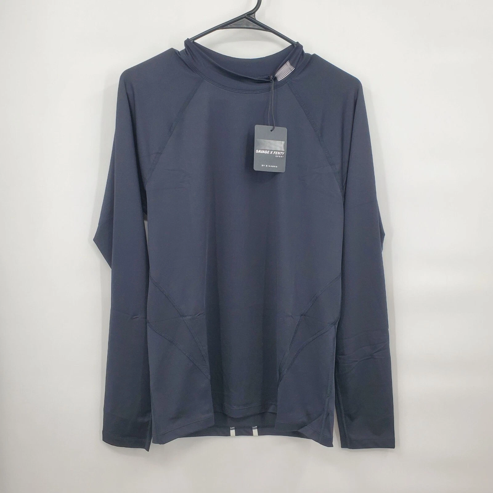 Savage X Fenty Breakout Base Layer Long-Sleeve Top Men Size Large New Sport