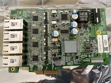 1PC USED PCIe-PoE4+ Rev.A3 capture card #L1153 LZ